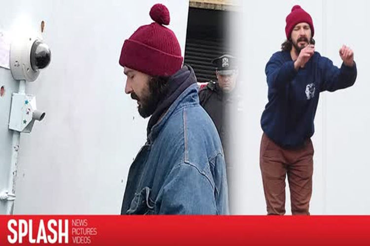 Shia LaBeouf ends political protest live stream, citing safety concerns