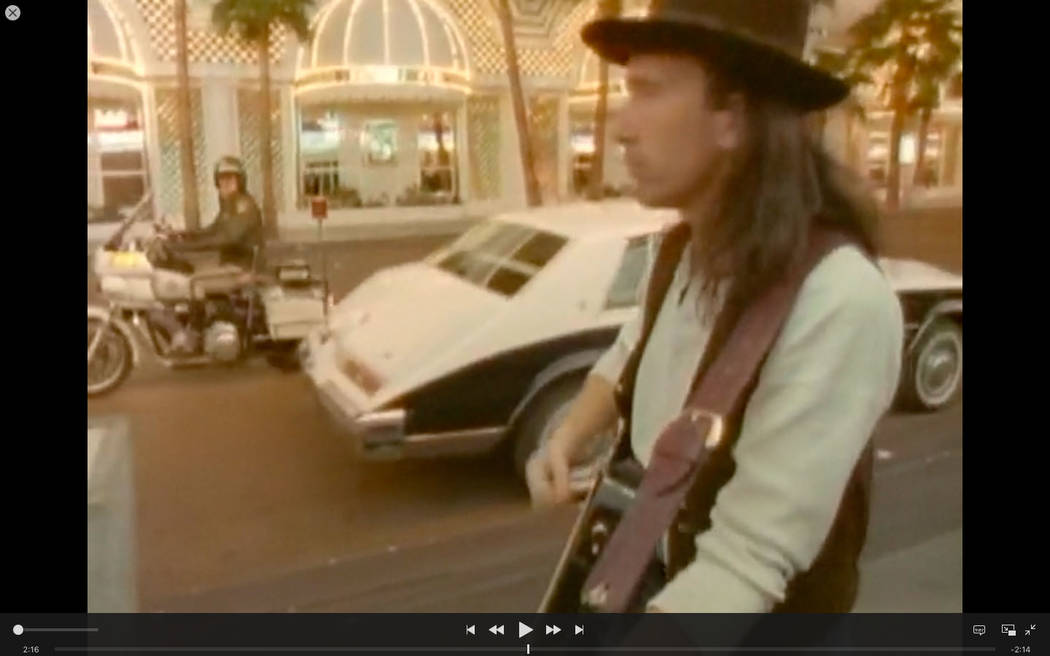 A scene from U2's iconic "I Still Haven't Found What I'm Looking For" video filmed on Fremont ...