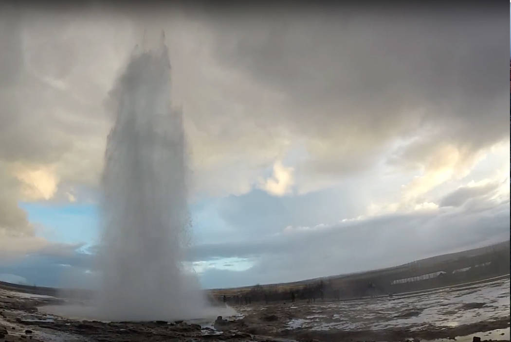 iceland geyser