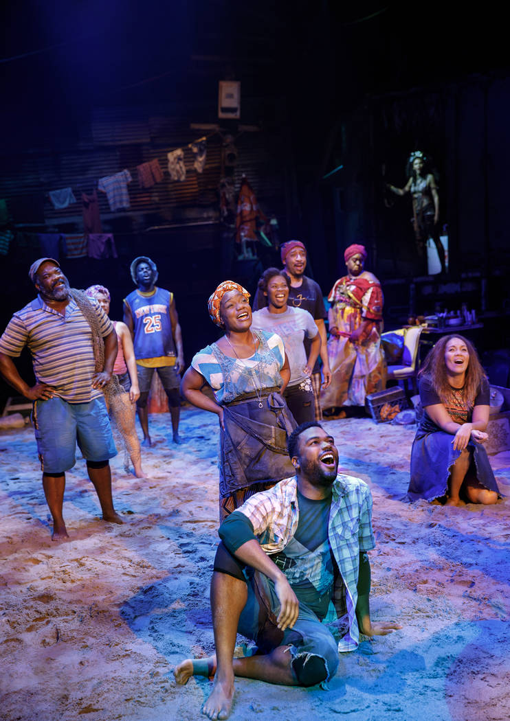 The cast of "Once on This Island" (Joan Marcus)