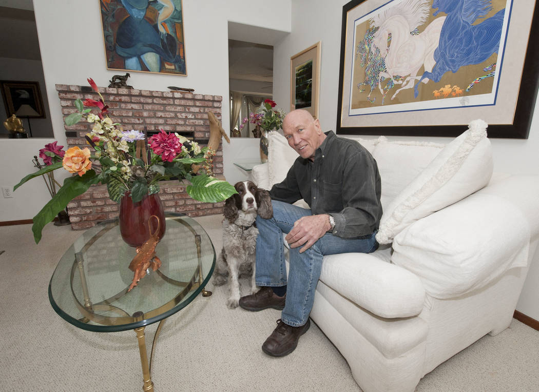 Author H. Lee Barnes poses in Las Vegas in this file photo. Jerry Henkel/Las Vegas Review-Journal
