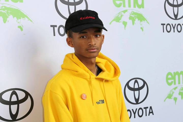 Jaden Smith arrives at the 28th Annual EMA Awards at the Montage Beverly Hills on Tuesday, May 22, 2018, in Beverly Hills, Calif. (Willy Sanjuan/Invision/AP)