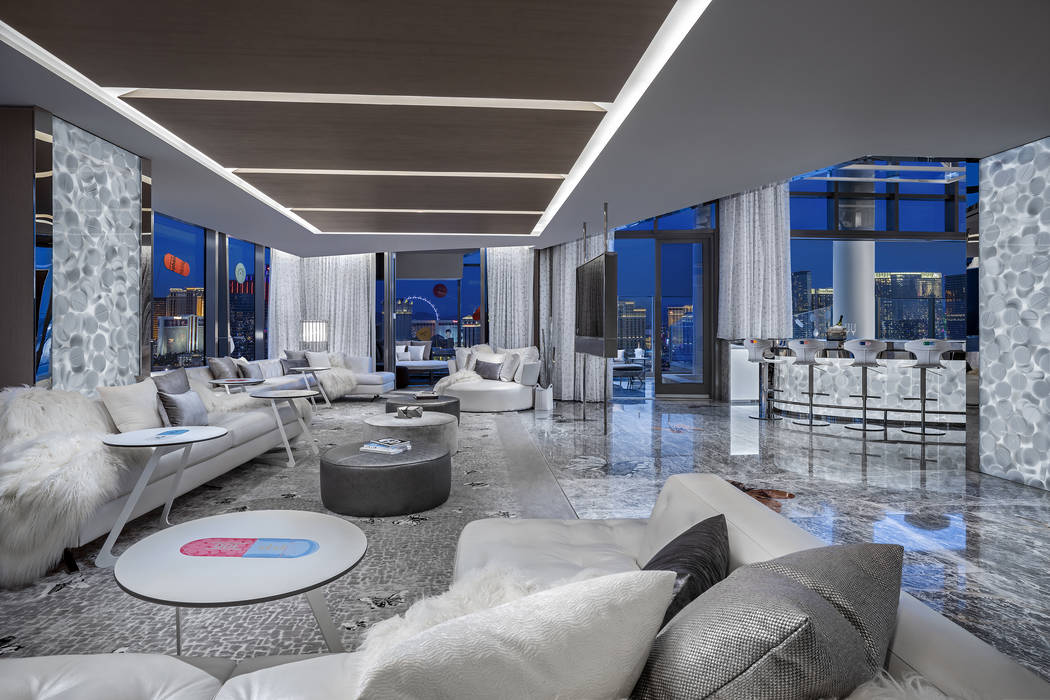Empathy Suite Sky Villa by Damien Hirst (Palms Las Vegas)