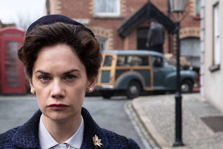 Ruth Wilson as Alison Wilson in "Mrs. Wilson" (Steffan Hill/PBS)
