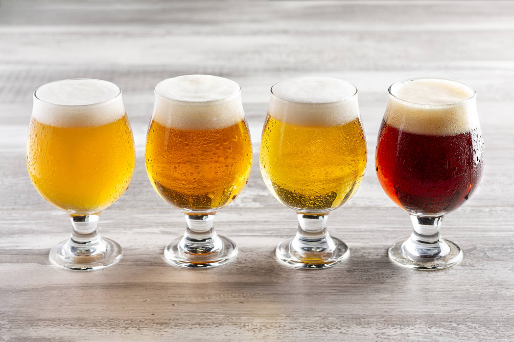 Tenaya Creek Brewery will offer beer flights during Aviators games. (Las Vegas Ballpark/The Ho ...