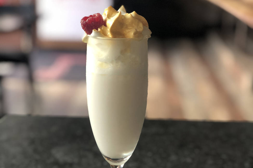 Therapy's Jon Snow cocktail (Janna Karel/Las Vegas Review-Journal)