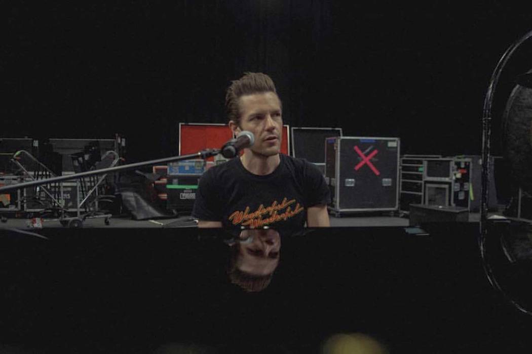 Brandon Flowers of The Killers (Robert Loud/@theKillers Instagram)