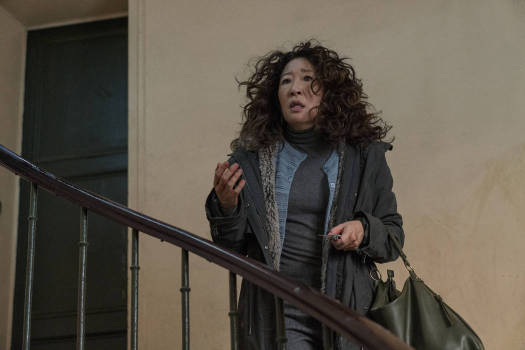 Sandra Oh as Eve Polastri - Killing Eve _ Season 2, Episode 1 - Photo Credit: Aimee Spinks ...