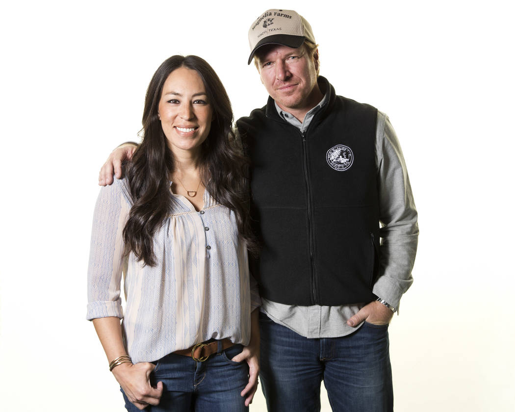 In this March 29, 2016, file photo, Joanna and Chip Gaines pose for a portrait in New York. The ...
