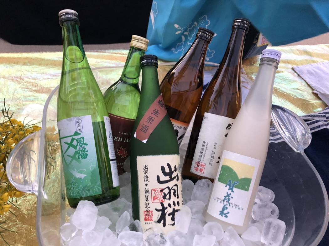 Al Mancini Las Vegas Review-Journal UNLVINO Sake Fever at Red Rock Resort