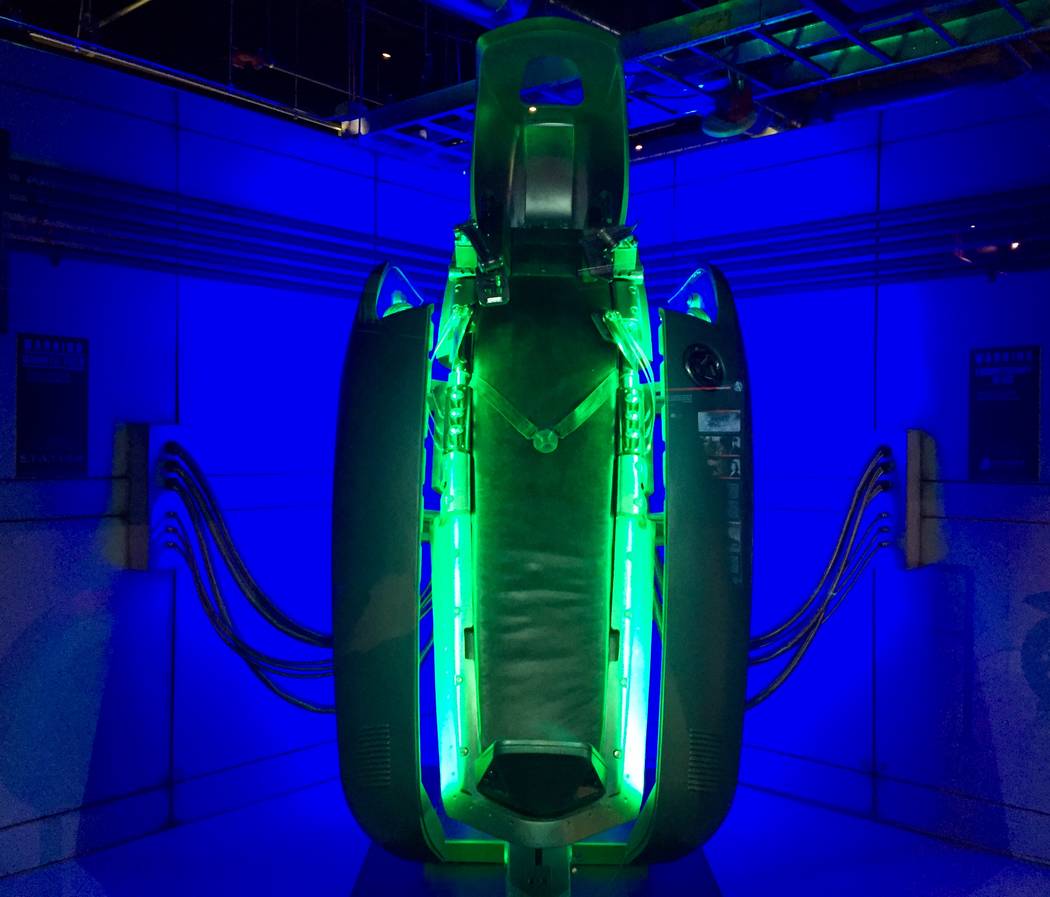 The Vita-Ray Chamber from "Captain America: The First Avenger" at Marvel's Avengers STATION att ...