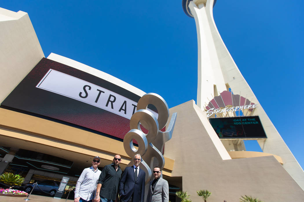 "Look!" at The Strat on April 18, 2019. (Ray Alamo)
