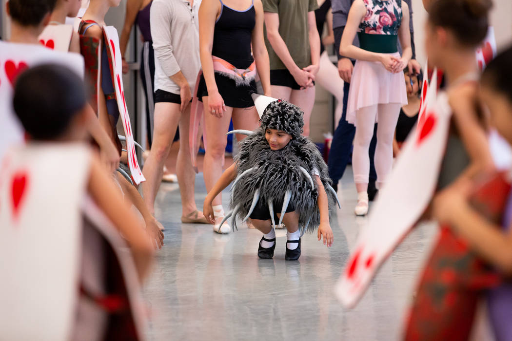 Academy of NBT students as Hedgehogs with Betsy Lucas as Alice in Alice (In Wonderland) by Sept ...