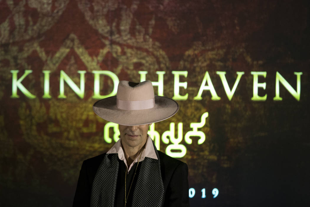 Perry Farrell, artist and chief visionary officer for Immersive Artistry, during a press confer ...