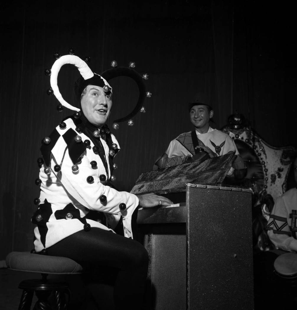 The opening night of the Liberace variety show April 25, 1956, at the Riviera Hotel and Casino. ...