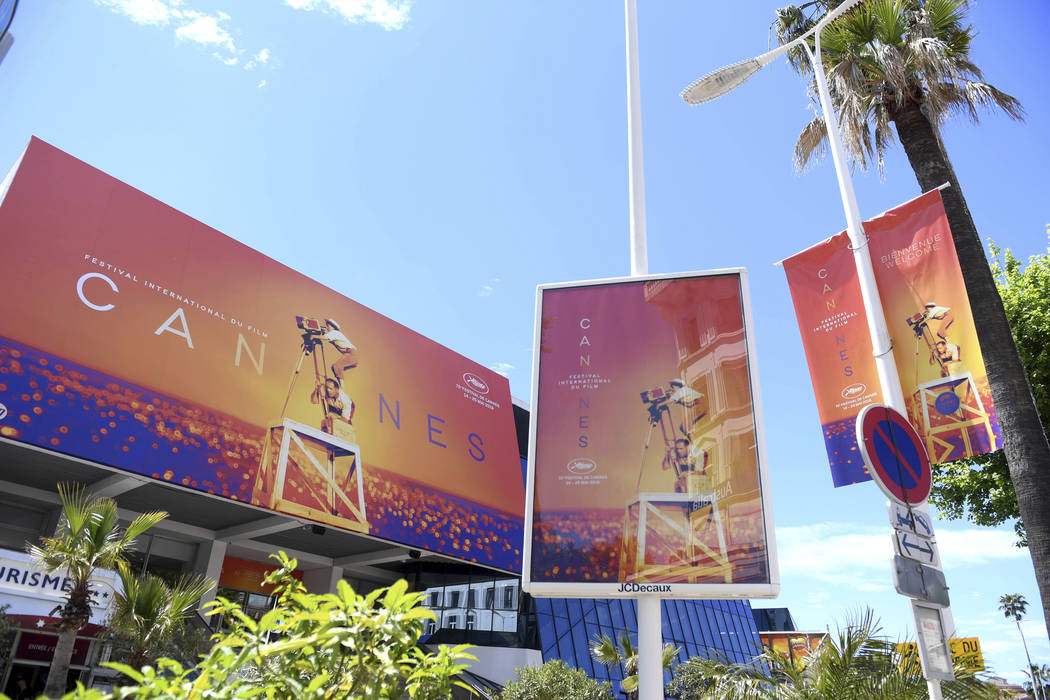 A view of the Palais des festivals during the 72nd international film festival, Cannes, souther ...