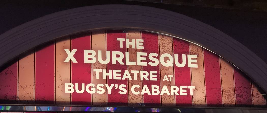 One of the names is shown at the theater at Flamingo Las Vegas. (John Katsilometes/Las Vegas Re ...