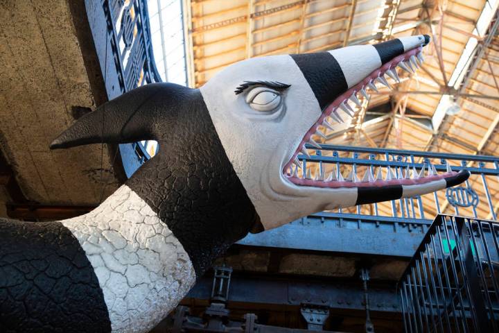 "Tim Burton @ the Neon Museum" will be an exhibition of Burton's original artwork beginning in ...