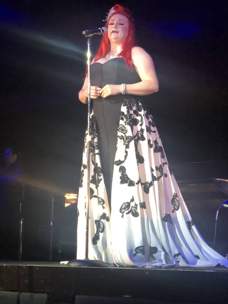 Dani Armstrong performs during the finale of "Scott Bradlee's Postmodern Jukebox Hideaway" on S ...
