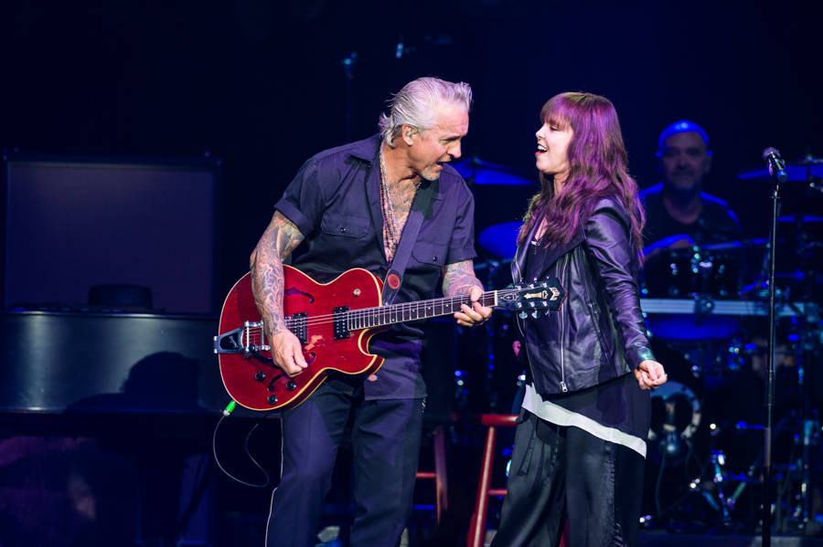 Pat Benatar & Neil Giraldo performs at The Joint at Hard Rock Hotel & Casino in Las Vegas, NV o ...