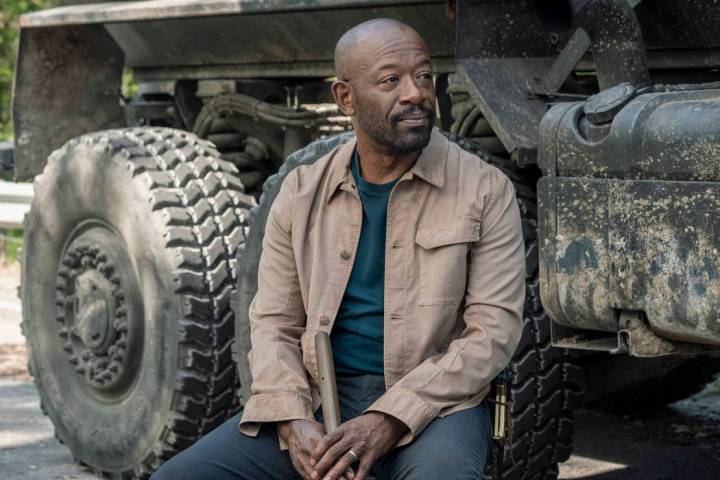 Lennie James as Morgan Jones - Fear the Walking Dead _ Season 5, Episode 9 - Photo Credit: Van ...