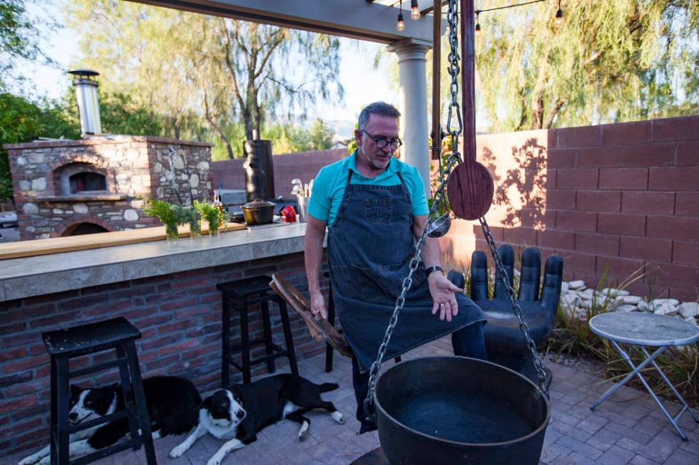 Rick Moonen, a celebrity chef known for his expertise in seafood and early adoption of sustaina ...