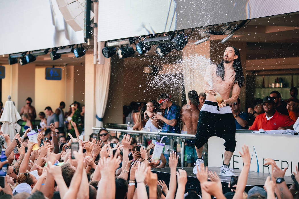 Steve Aoki at Wet Republic (Joe Janet)