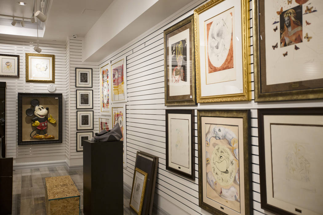 Paintings and drawings, mostly of mid-century masterworks, at the Rick Harrison Collection reta ...