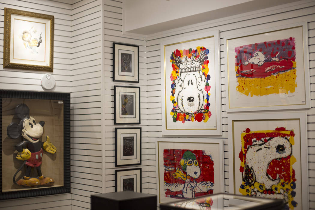 Paintings and drawings, mostly of mid-century masterworks, at the Rick Harrison Collection reta ...