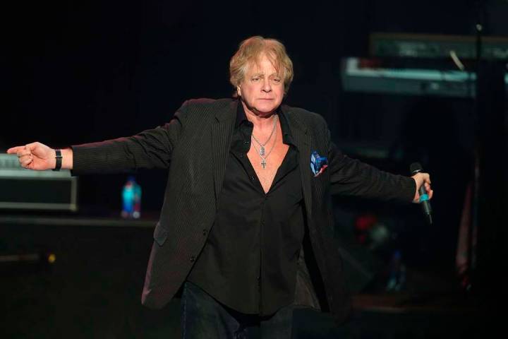 Eddie Money performs at the Hard Rock Hotel and Casino's the Joint in Catoosa, Okla., Nov 16, 2 ...