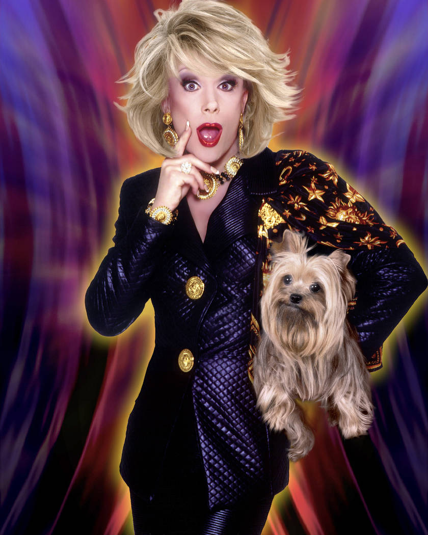 Frank Marino as a Versace-clad Joan Rivers in his long-running show Divas Las Vegas. (Frank Marino)