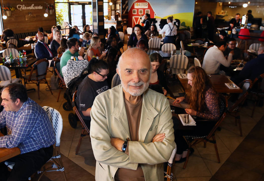Sami Ladeki is the owner of Toasted Gastrobrunch at 9516 W. Flamingo Road in Las Vegas. (Bizuay ...