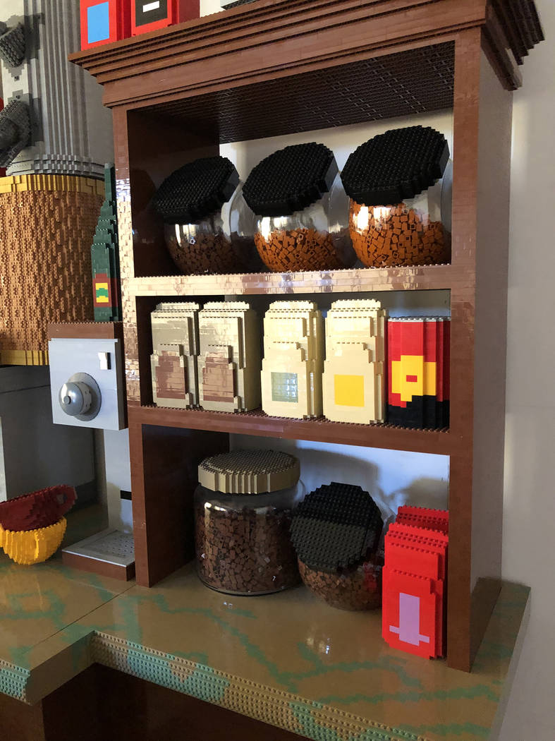 Lego artist Nathan Sawaya has built a “Friends” set, which will be displayed Saturday. (Cou ...