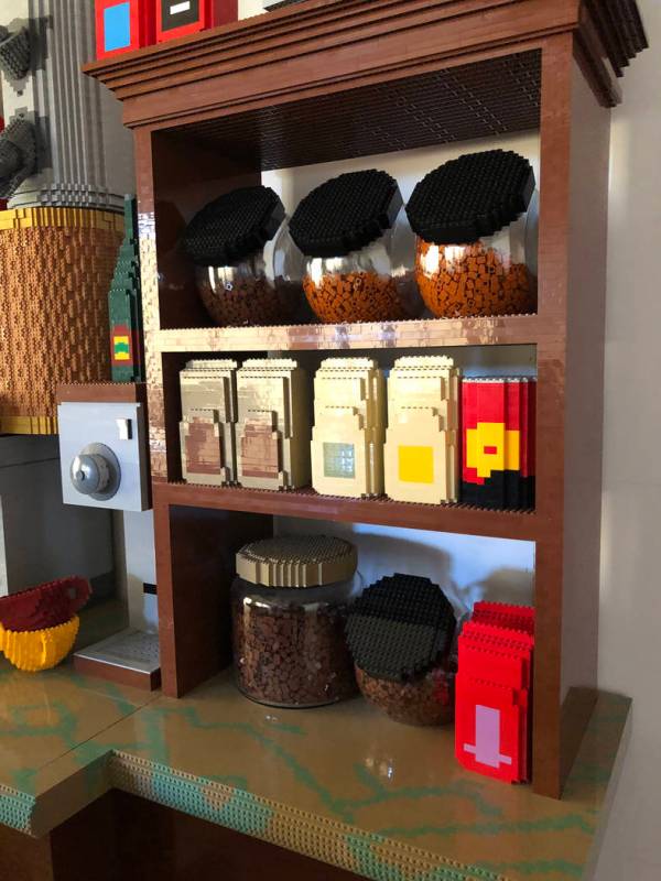 Lego artist Nathan Sawaya has built a “Friends” set, which will be displayed Saturday. (Cou ...
