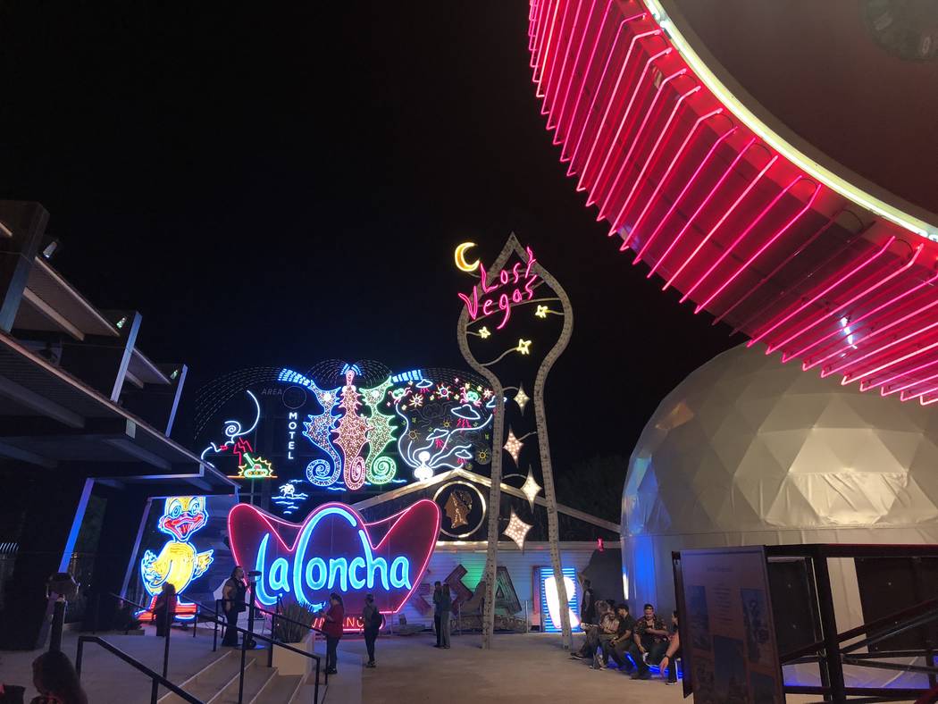 “Lost Vegas: Tim Burton @ The Neon Museum presented by the Engelstad Foundation.” (Janna Ka ...