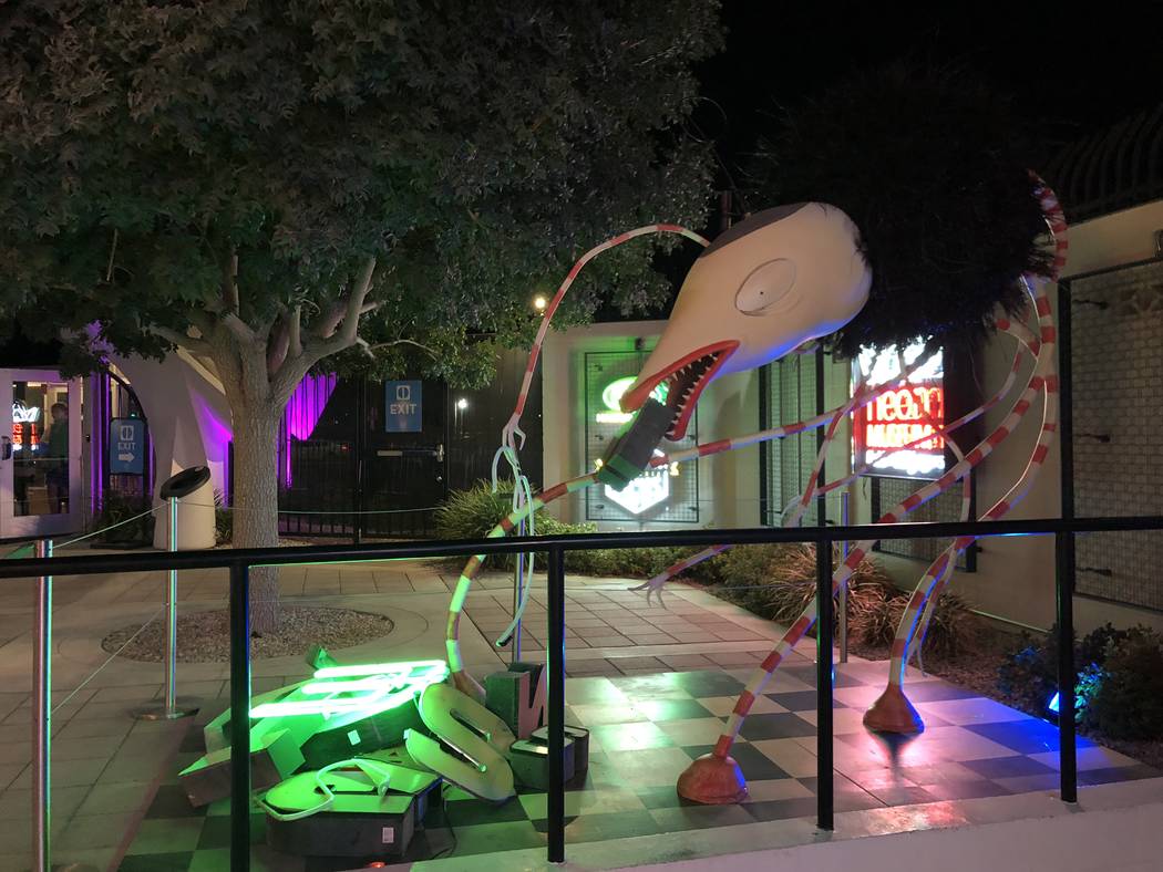 “Lost Vegas: Tim Burton @ The Neon Museum presented by the Engelstad Foundation.” (Janna Ka ...