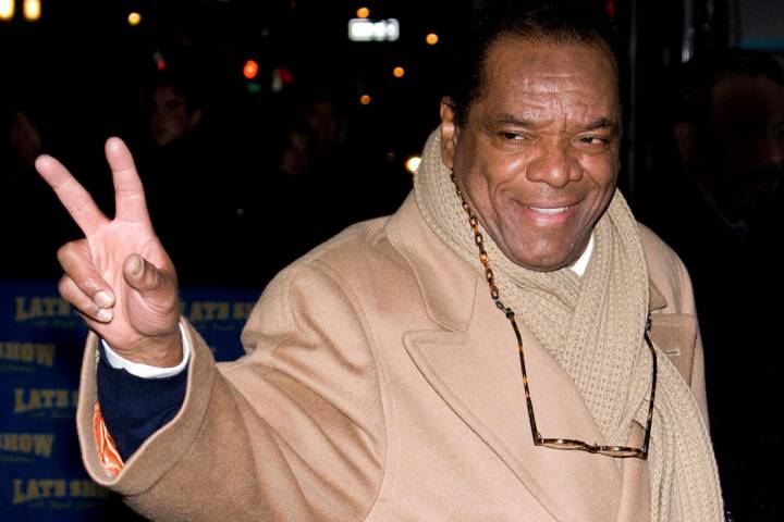 In this Dec. 21, 2009, file photo, John Witherspoon leaves a taping of "The Late Show with Davi ...