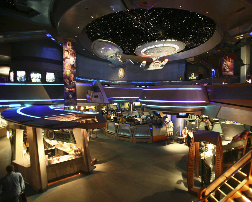 "Star Trek: The Experience" ran for 11 years at the Las Vegas Hilton (now the Westgate). (Revie ...