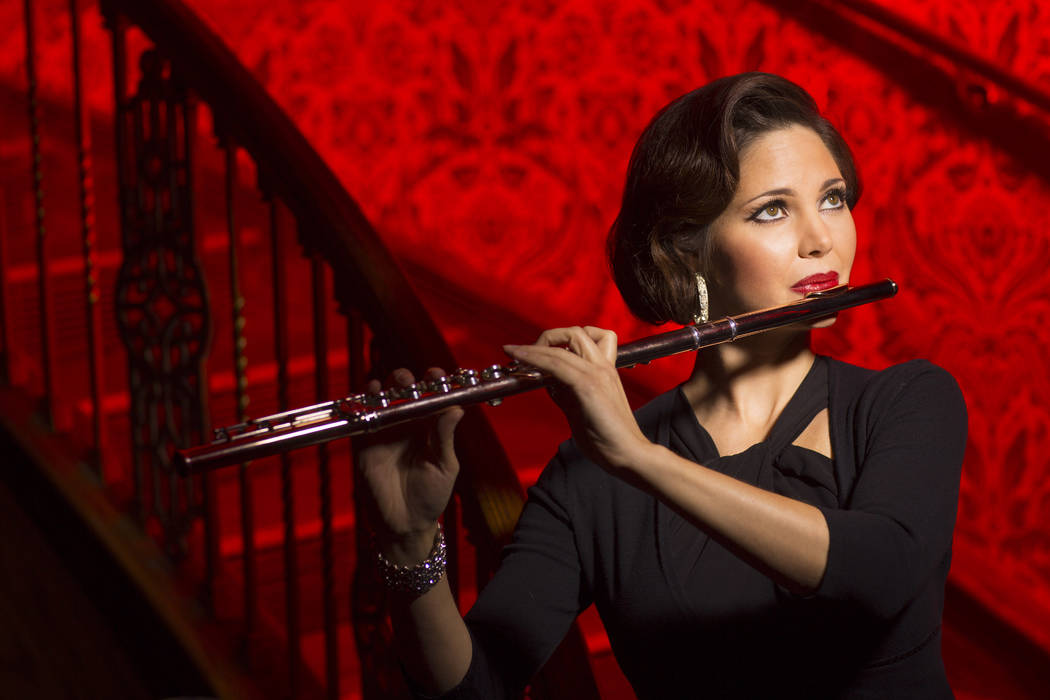 Christina Castellanos, Flute, Las Vegas Philharmonic. (Todd Rosenberg Photography)