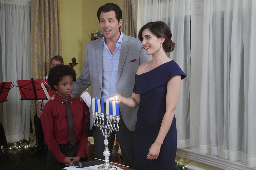 In "Double Holiday," career-minded Rebecca’s plans for Hanukkah go askew when a promotion opp ...
