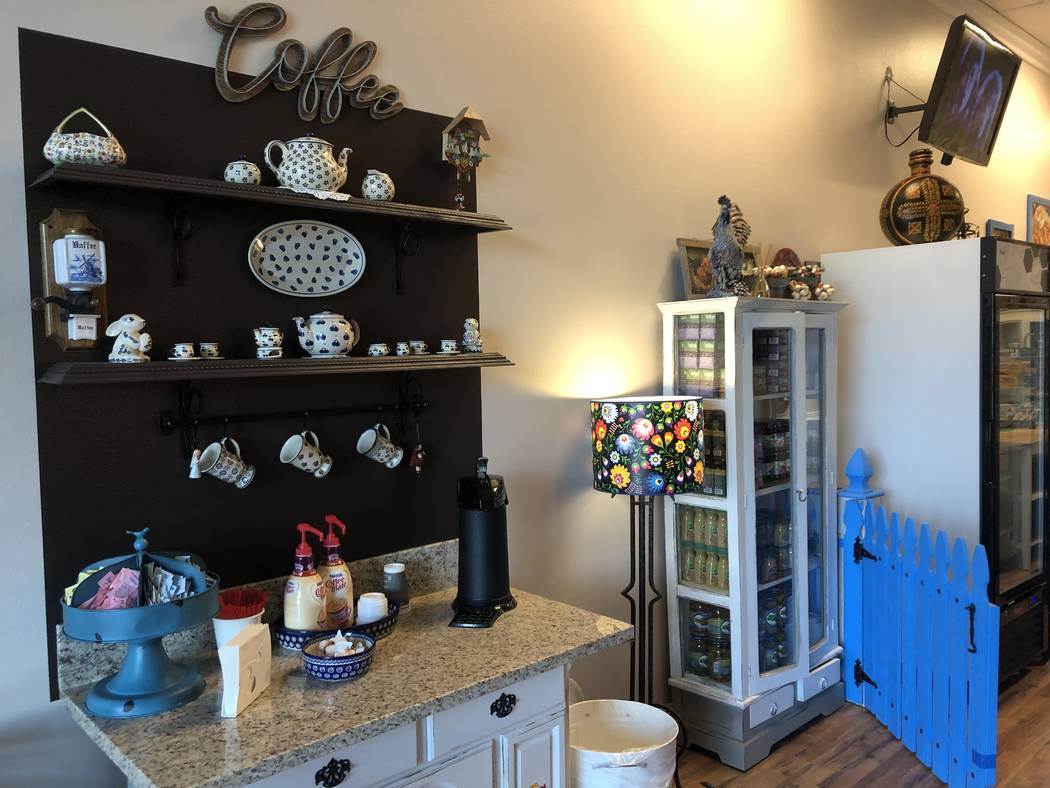 Interior of Pierogi Village. (Al Mancini/Las Vegas Review-Journal)