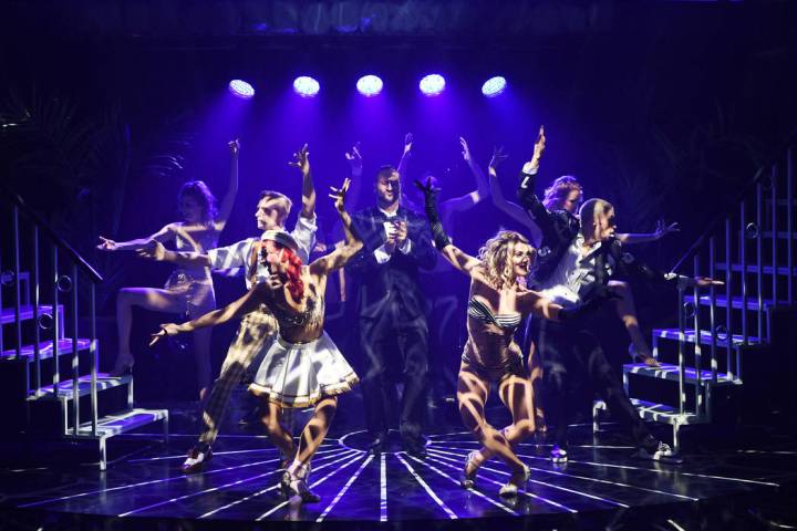 A scene from "Blanc de Blanc" at Sahara Las Vegas on Wednesday, Sept. 4, 2019. (Denise Truscello)