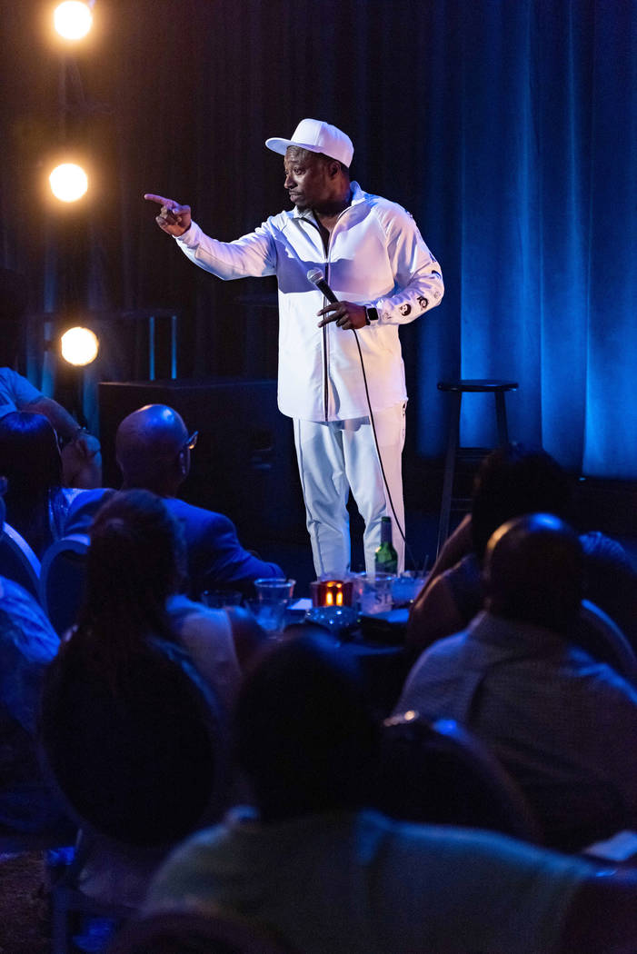 Eddie Griffin in a scene from his latest Showtime stand-up special, recorded in Las Vegas and s ...