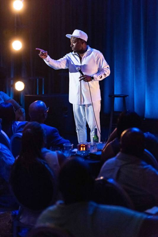 Eddie Griffin in a scene from his latest Showtime stand-up special, recorded in Las Vegas and s ...