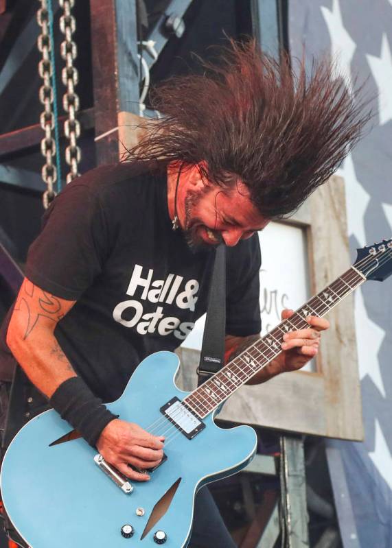 Dave Grohl of the Foo Fighters performs at Pilgrimage Music and Cultural Festival at The Park a ...