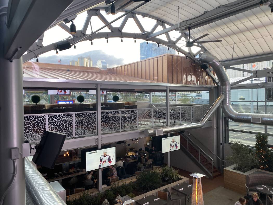 The Front Yard at Ellis Island is shown on Sunday, Dec. 1, 2019. (John Katsilometes/Las Vegas R ...