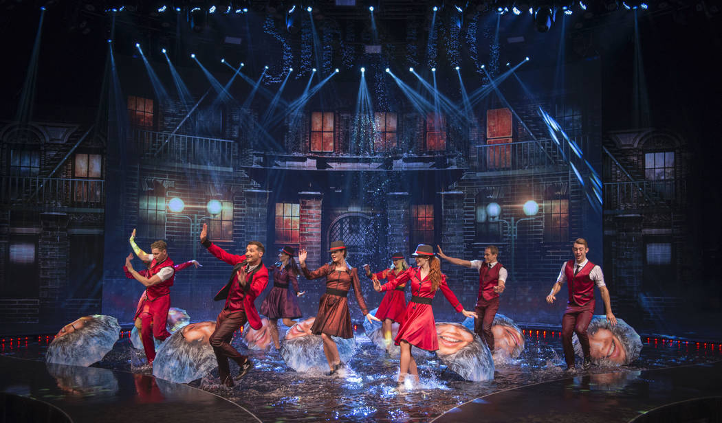 A scene from "Wow" is shown at the Rio. The show celebrated its 1,000th performance on Tuesday, ...