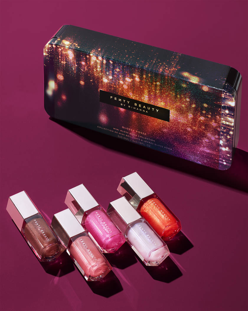 Glossy Posse, a limited-edition collectors’ set of five mini Gloss Bomb Universal Lip Luminiz ...