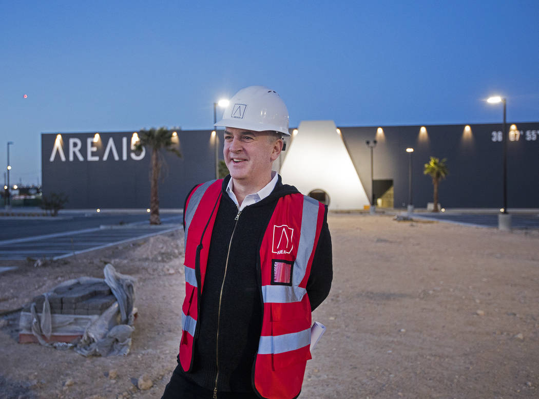 Michael Beneville, chief creative officer for Area15, an experimental retail and entertainment ...