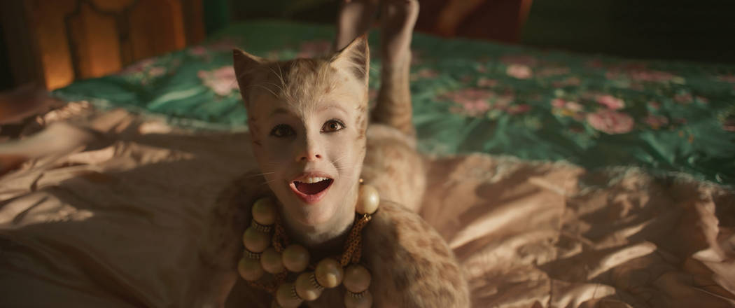 Francesca Hayward as Victoria in "Cats," co-written and directed by Tom Hooper. (Univ ...